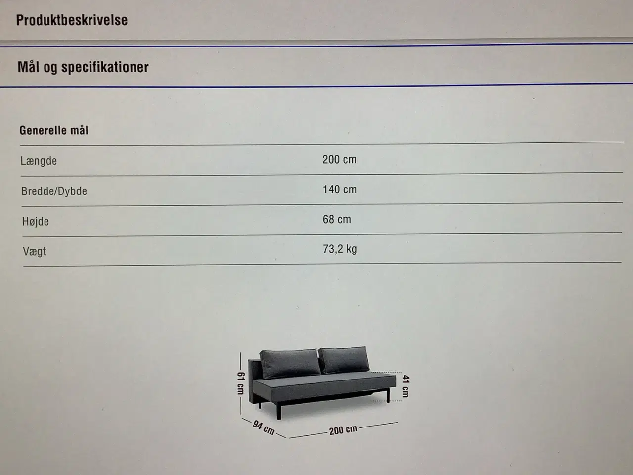 Billede 8 - Sovesofa Innovation Sly