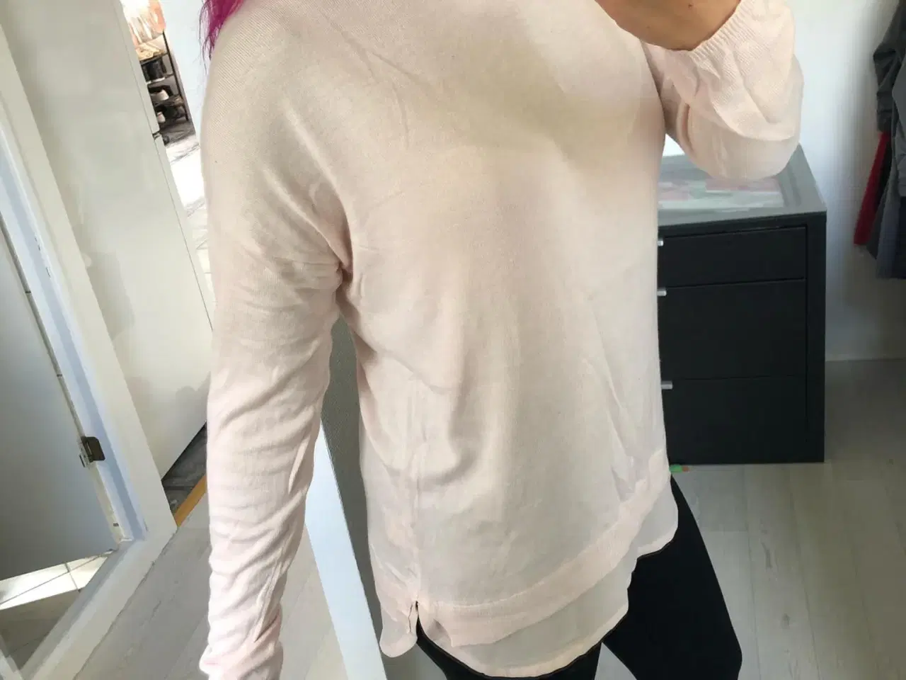 Billede 1 - Fin lyserød bluse