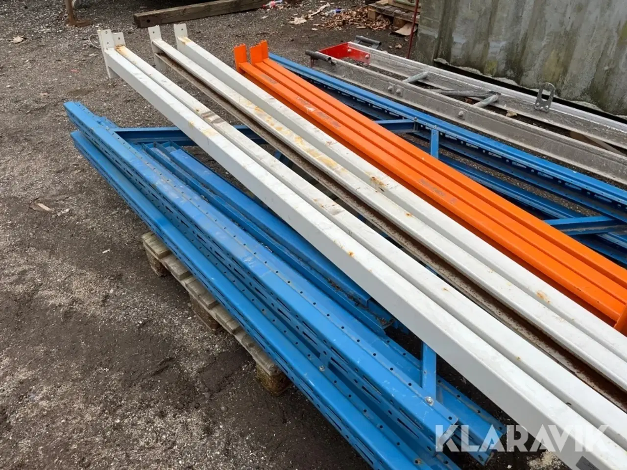 Billede 12 - Pallereol med 4 hylder