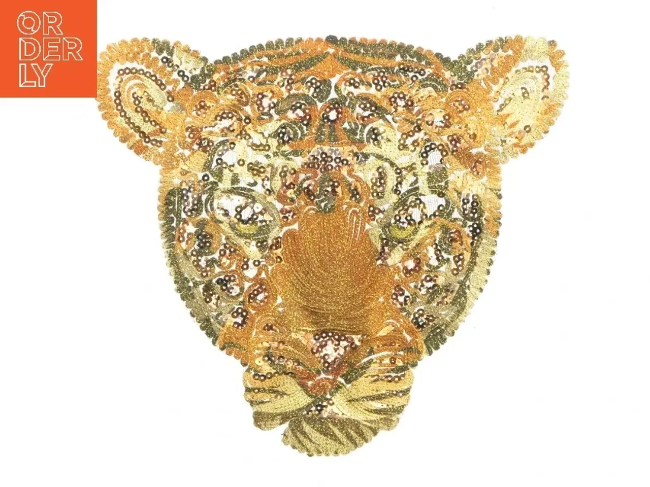 Billede 1 - Leopard applikation (str. 26x29 cm)