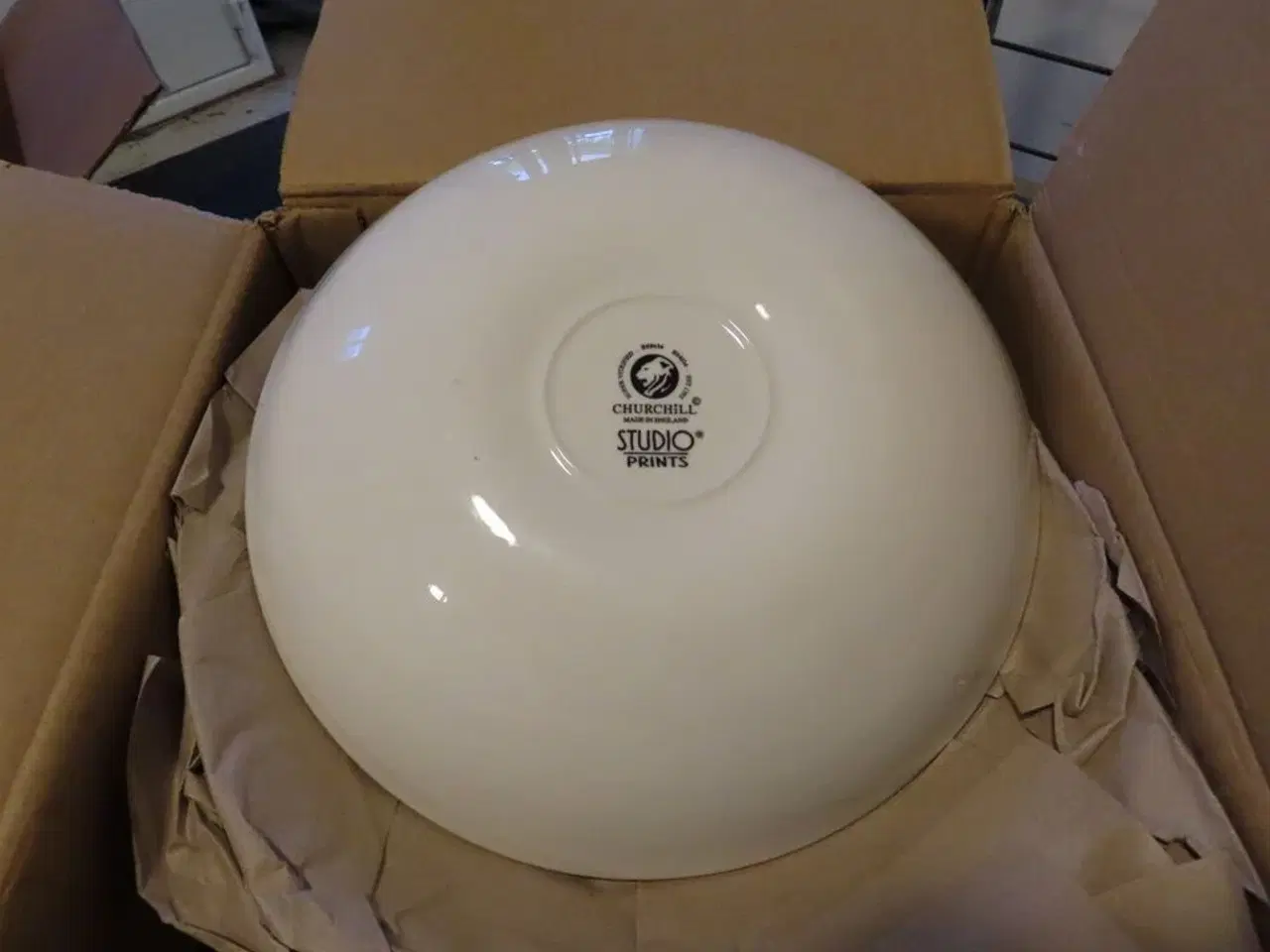 Billede 3 - 12 stk. dybe tallerkener, CHURCHILL Fusion Gray, 24,8 cm.