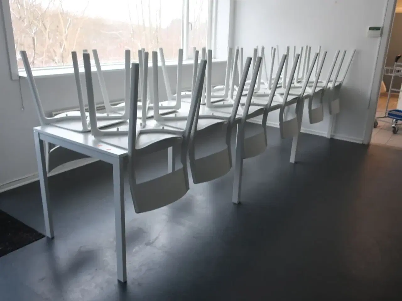 Billede 1 - 4 stk. spiseborde samt 15 stk. stole