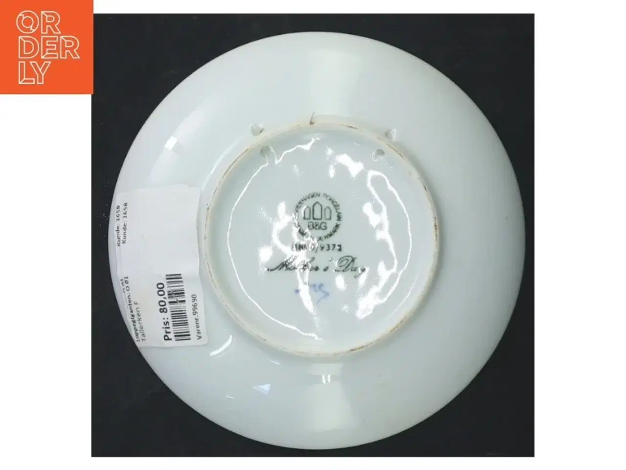 Billede 3 - Porcelænsfad Mors Dag 1979 fra Bing & Grøndahl (str. Ø 15 cm)