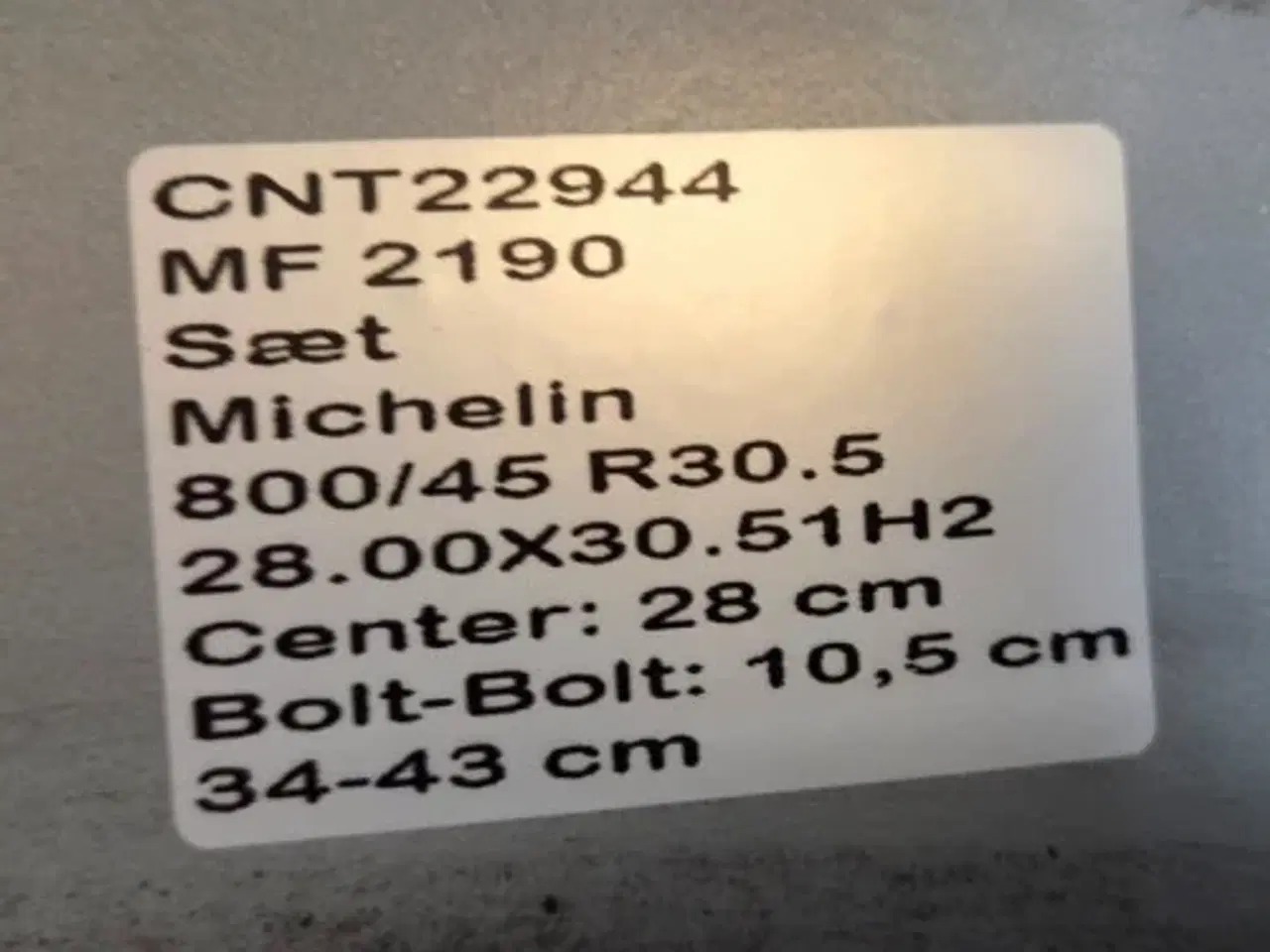 Billede 21 - 30.5"   800/45 R30.5 Sæt