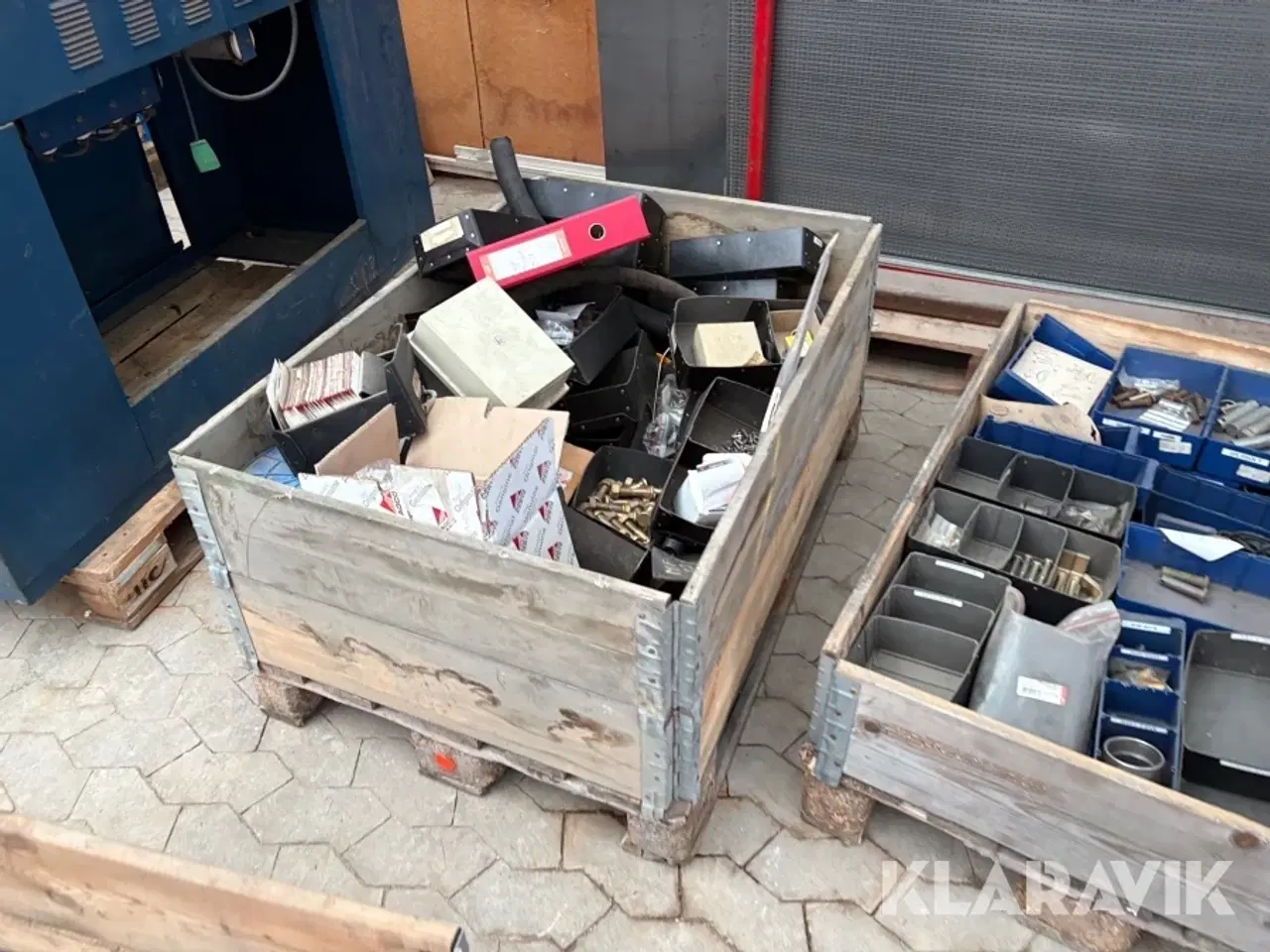 Billede 2 - 6 Paller med assorteret reservedele bl.a. kuglelejre