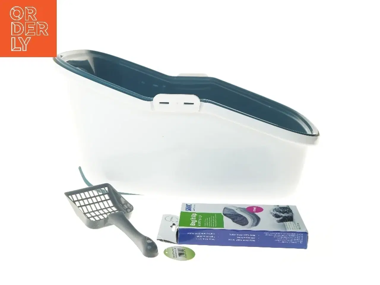 Billede 1 - Kattebakke med tilbehør (str. 58,5x38,5 cm)