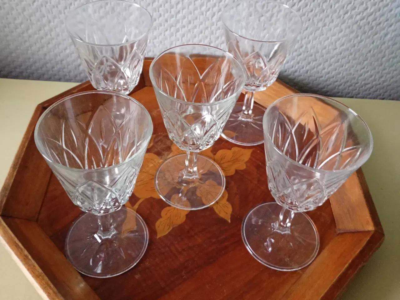 Billede 1 - Franske Reims hvidvinsglas