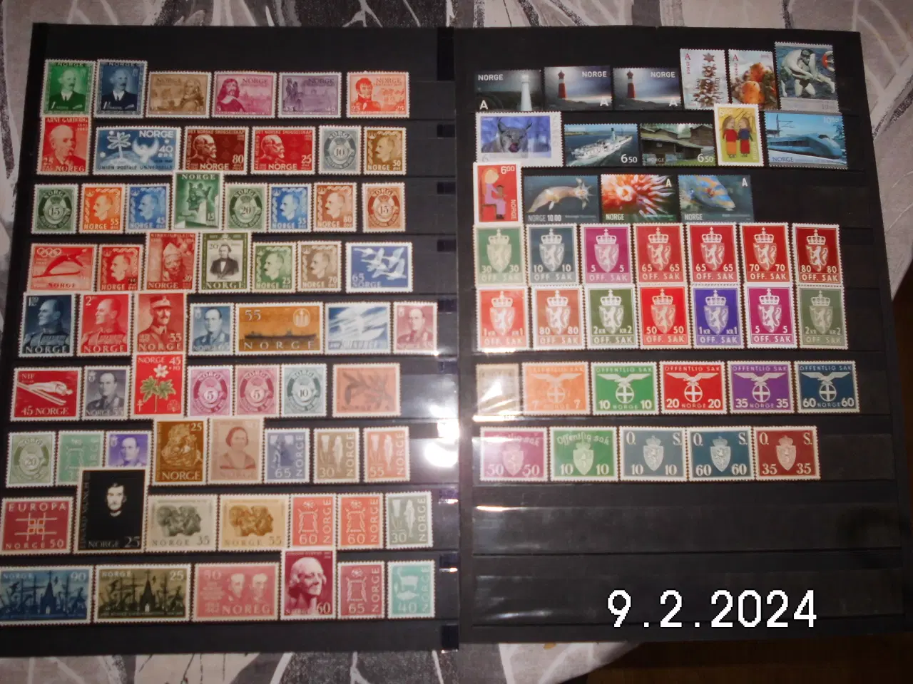 Billede 2 - frimærker norge