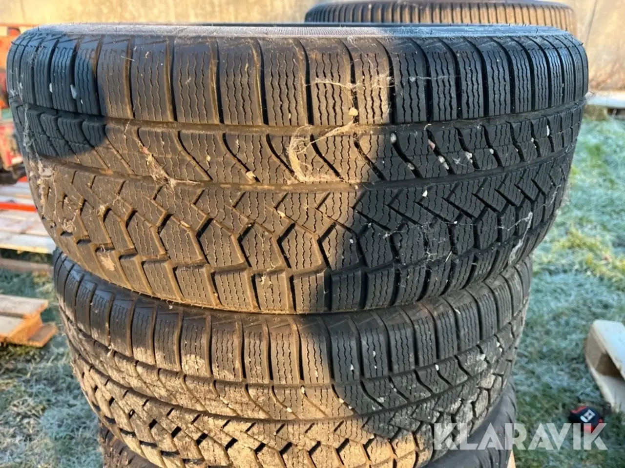 Billede 9 - Dæk Goodrich/contineltal Zupersnow/wintercontact 4 styk