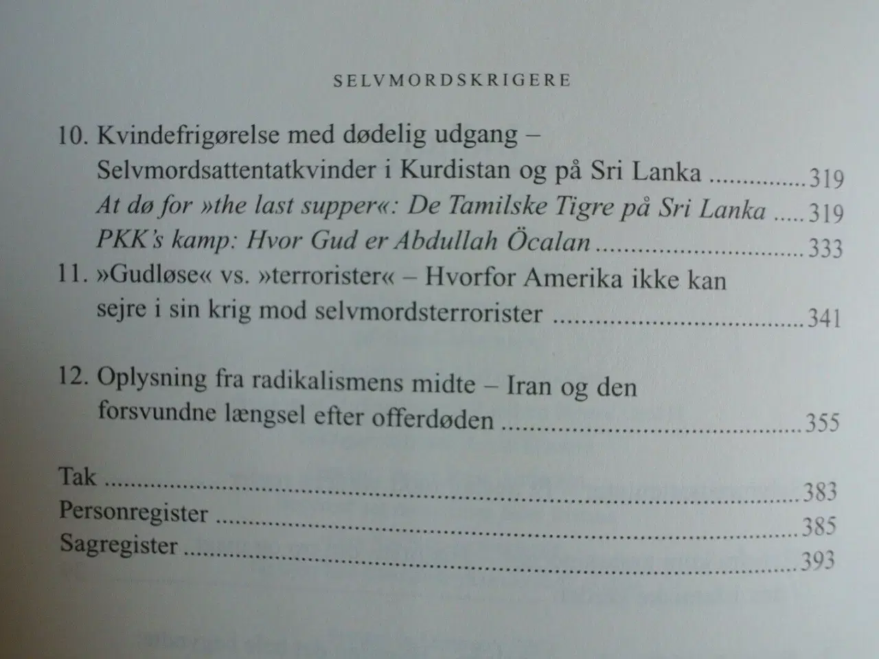Billede 3 - selvmordskrigere - mit liv er mit våben, af christ