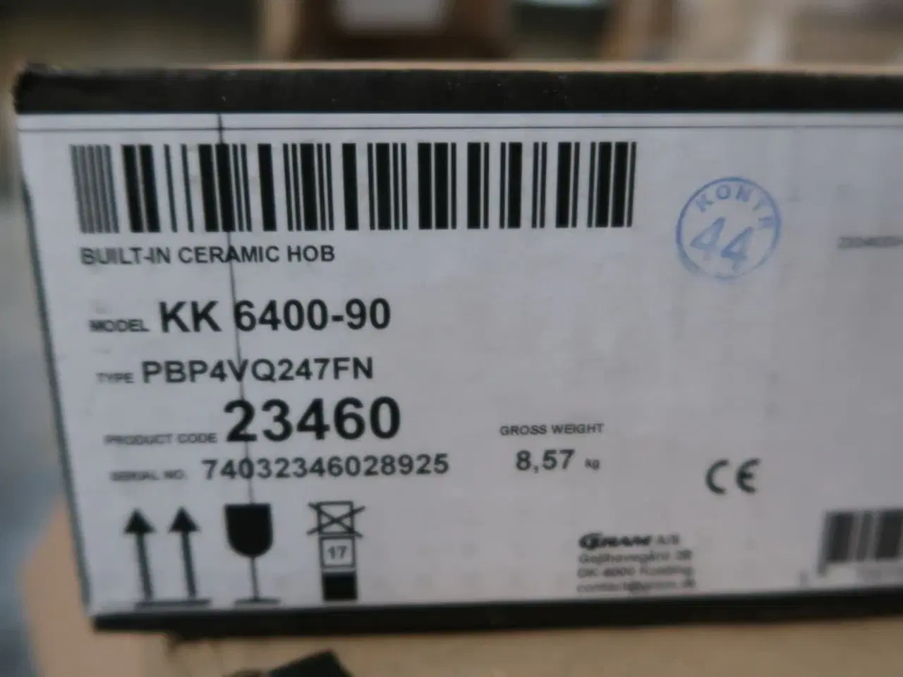 Billede 2 - Keramisk kogeplade GRAM KK 6400-90