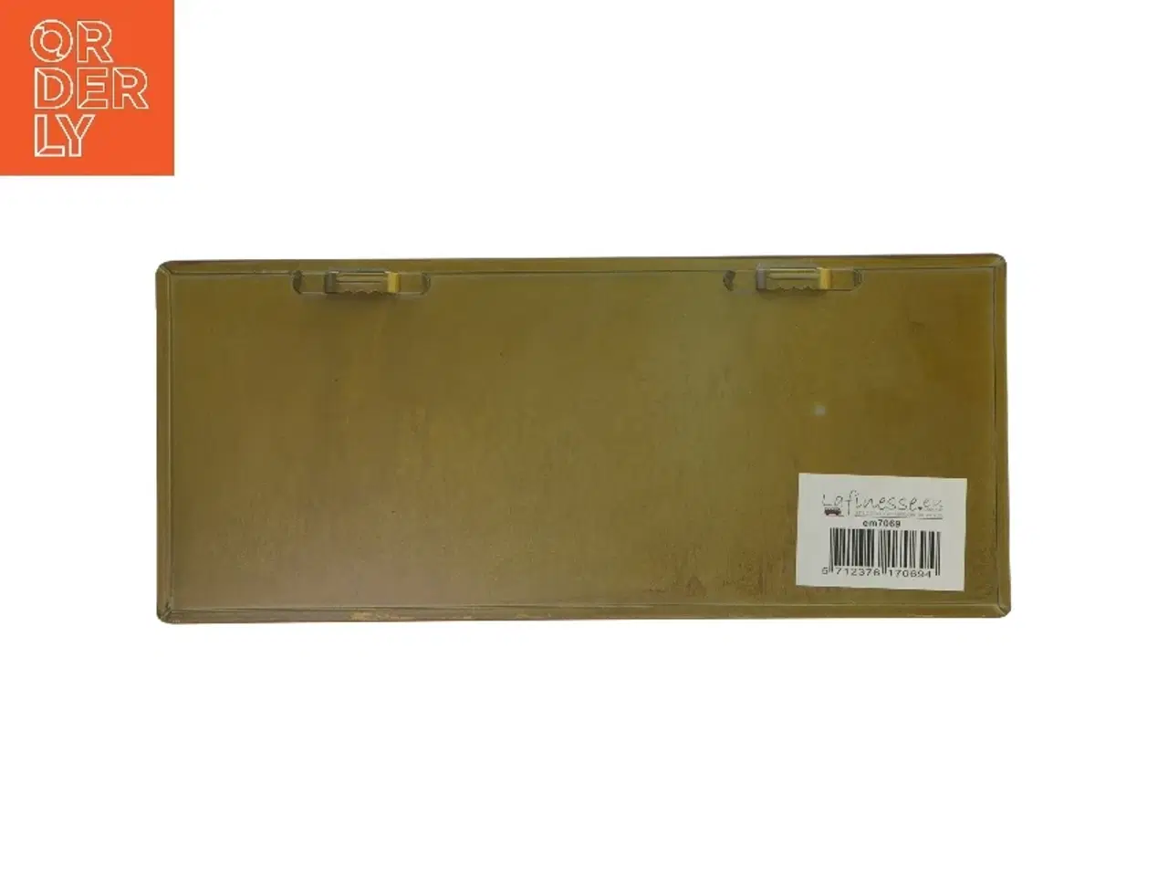 Billede 2 - Metalskilt med tekst fra LaFinesse (str. 30,5x13 cm)