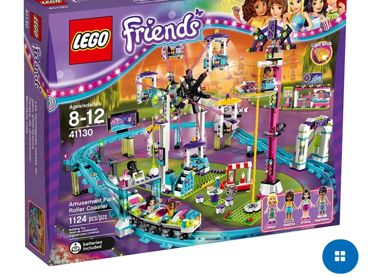 Billede 6 - Lego Friends Forlystelsespark - rutsjebane 41130