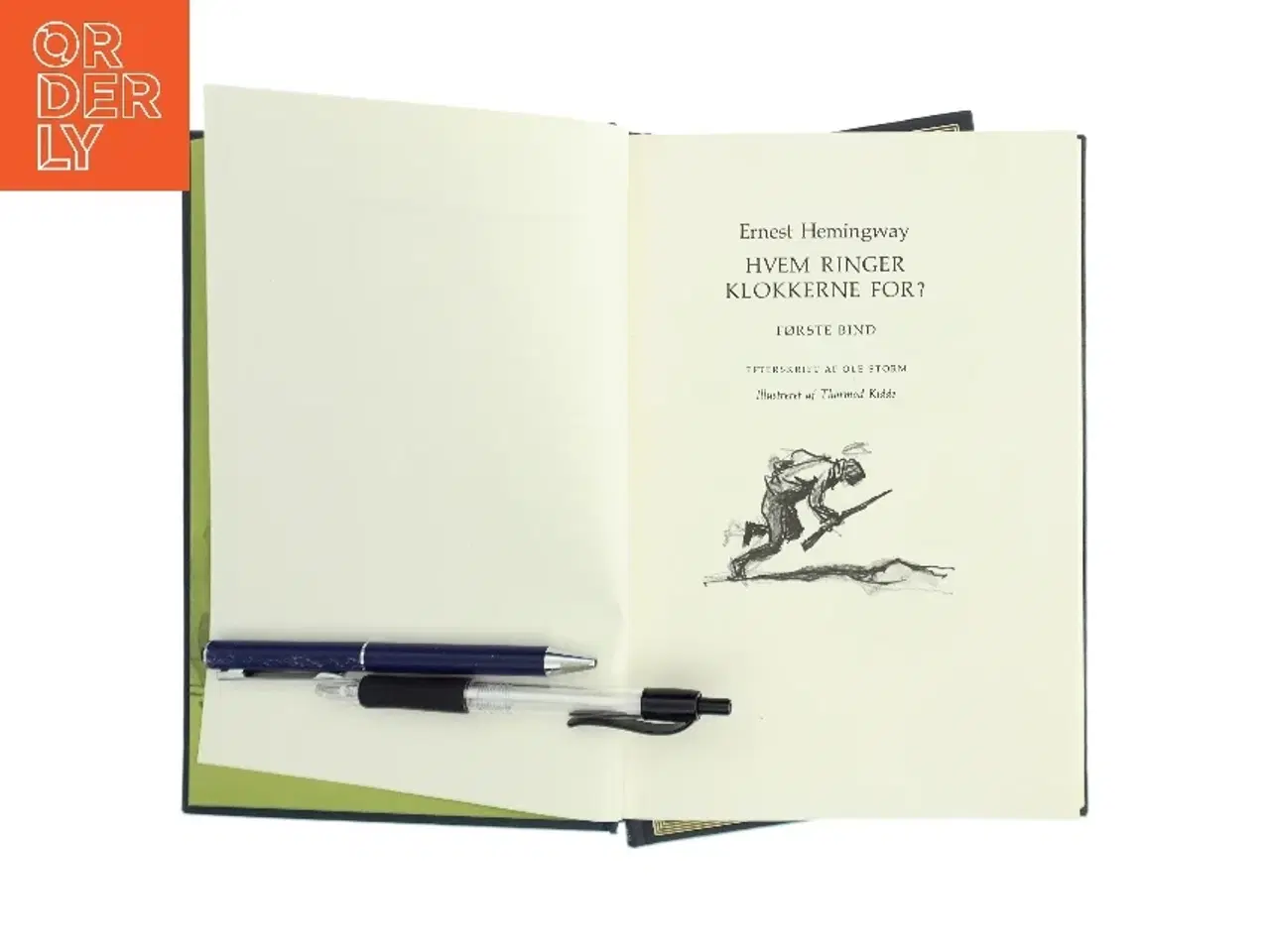 Billede 2 - Hvem ringer klokkerne for? af Ernest Hemingway (Bog)