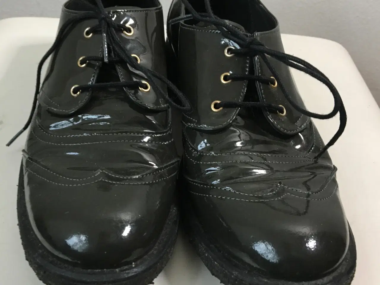 Billede 3 - Angulus, mørkegrønne snøresko, str 38