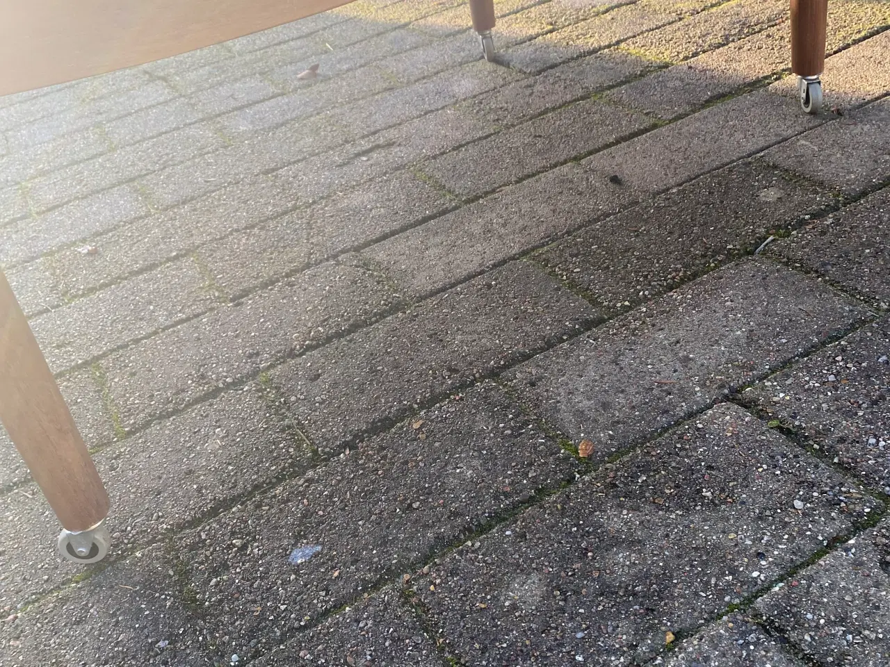 Billede 3 - Sofabord med plade i teak