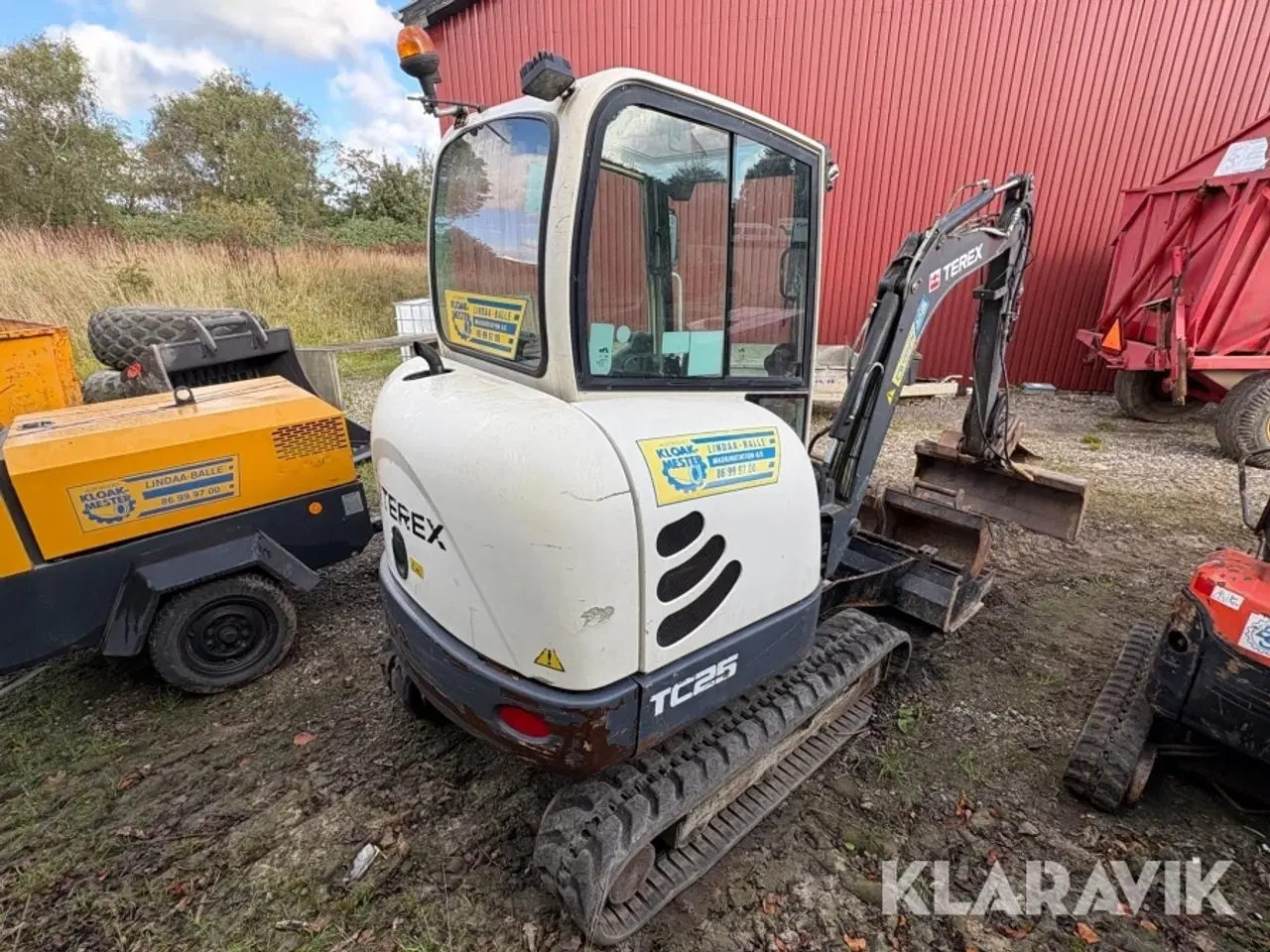 Billede 3 - Minigraver Terex TC25