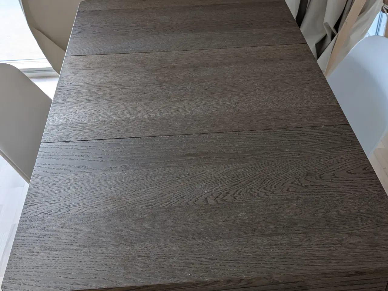 Billede 2 - TONSTAD Bord med udtræk, brun egetræsfiner