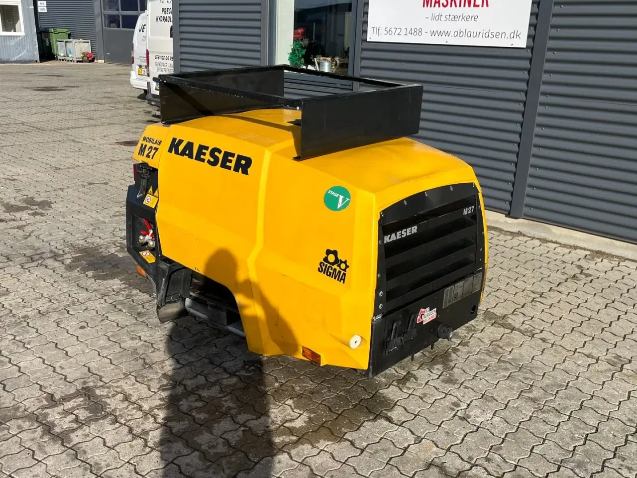 Billede 2 - Kaeser M27 2,7M3 mobilkompressor  kun kørt 235t