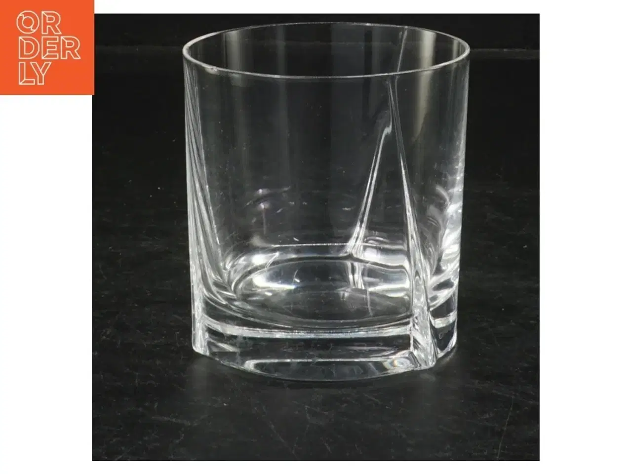 Billede 1 - Glas whiskyglas (str. 8,5x8,5 cm)