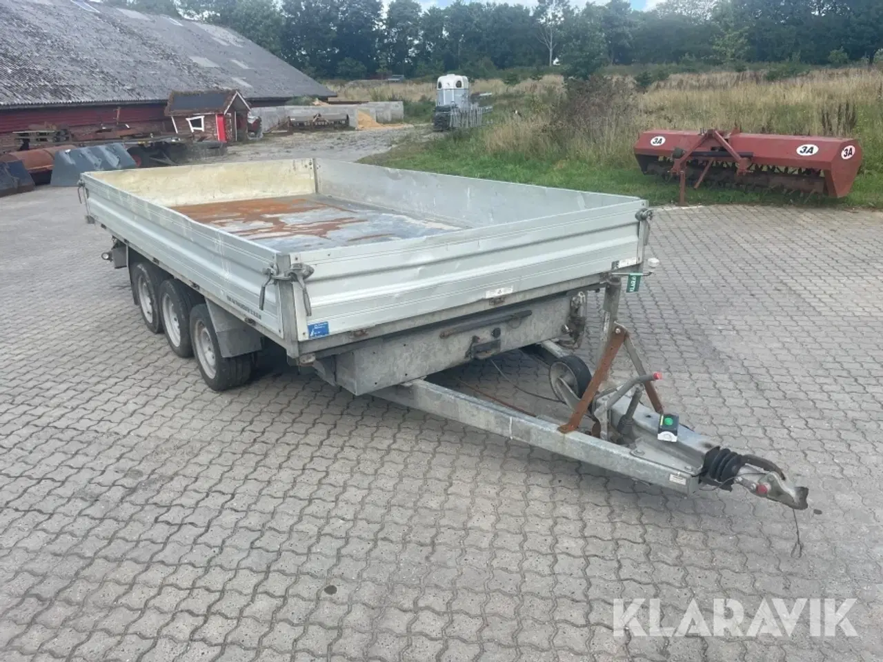 Billede 7 - Tiptrailer Humbaur 3500 3 akslet
