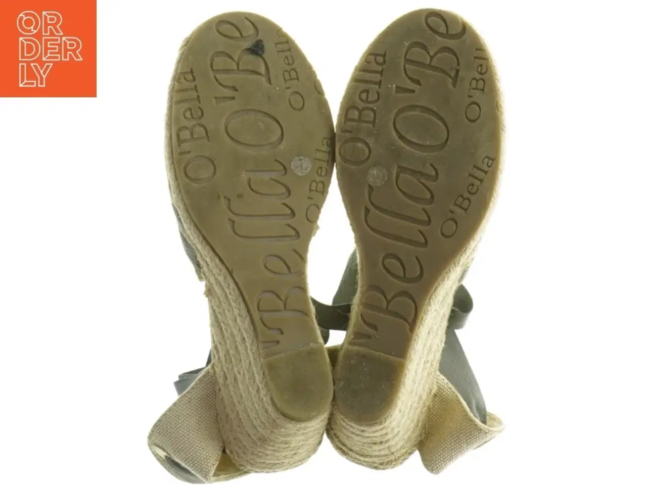 Billede 2 - Espadrillos med bånd fra NowOn (str. 37)