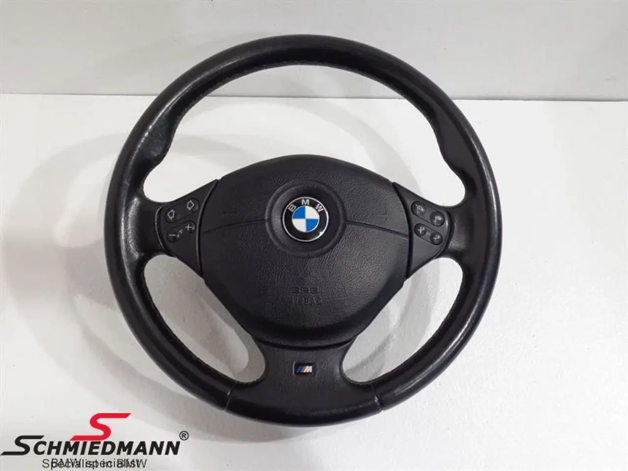 Billede 1 - Sportsrat læder M-Technic inklusiv airbag D=379MM C51956 BMW E38 E39