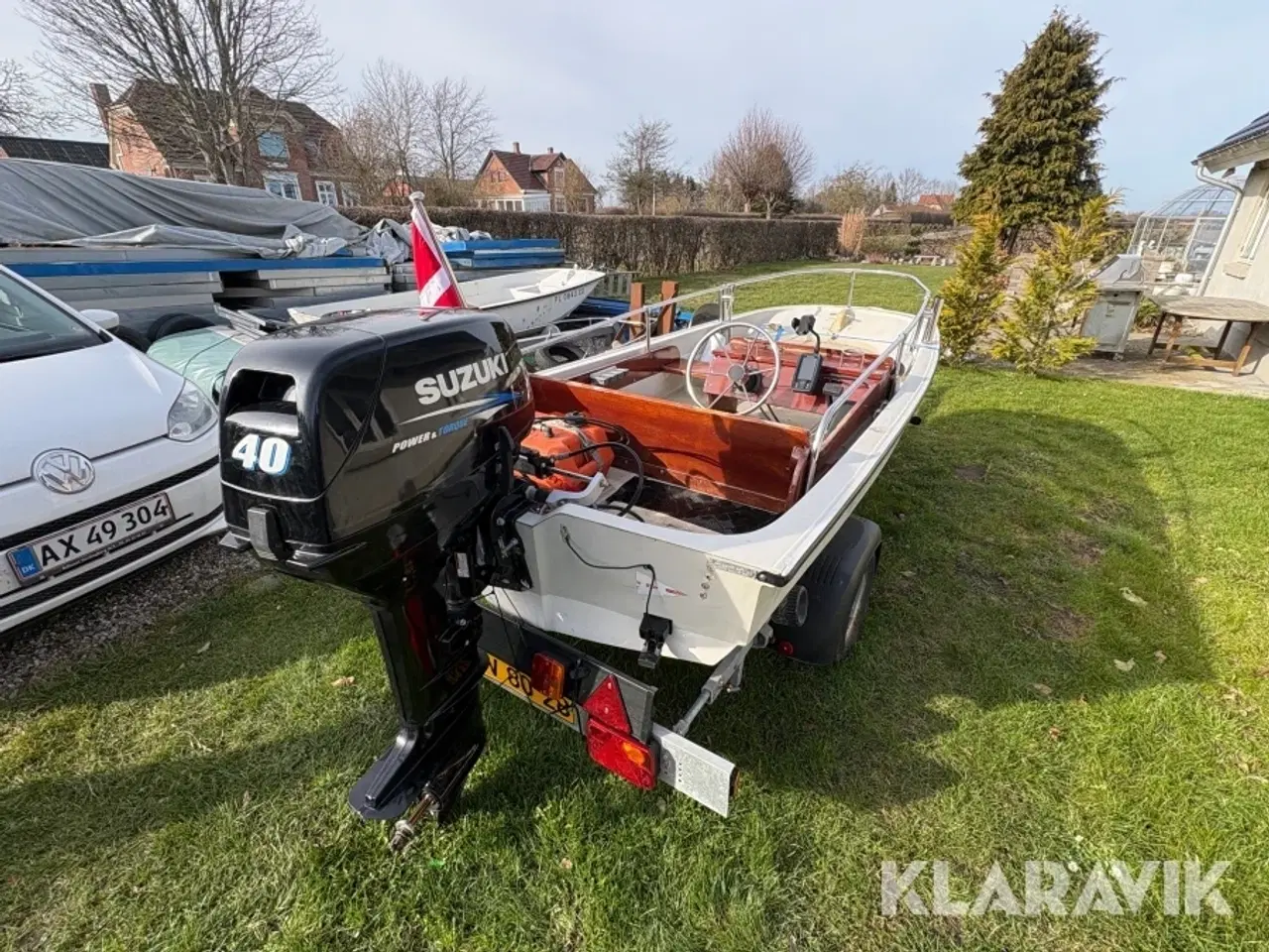 Billede 5 - Motorbåd Boston Whaler 11 fod med ophalervogn Boston Whaler