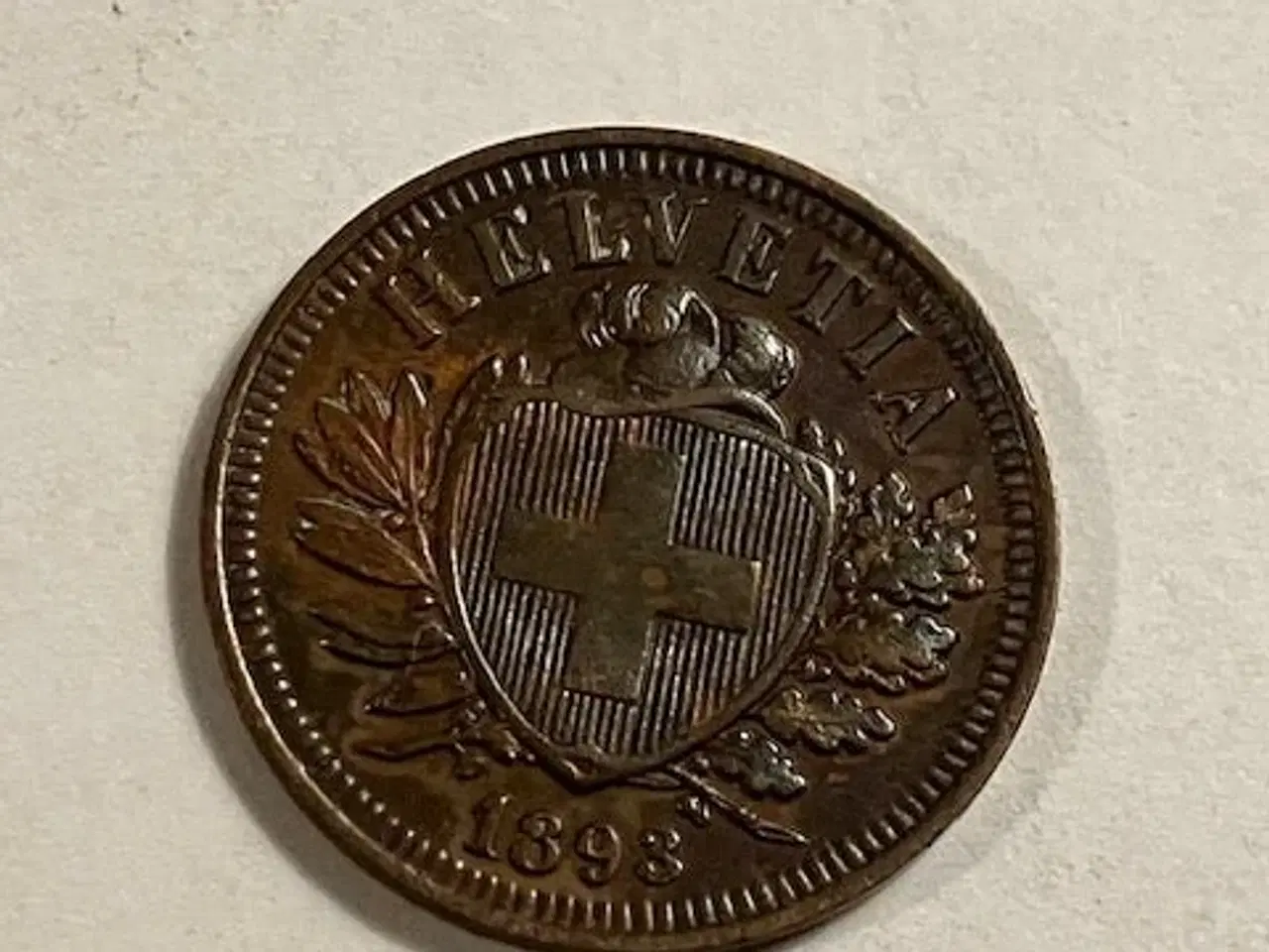Billede 1 - 1 Rappen Switzerland 1893