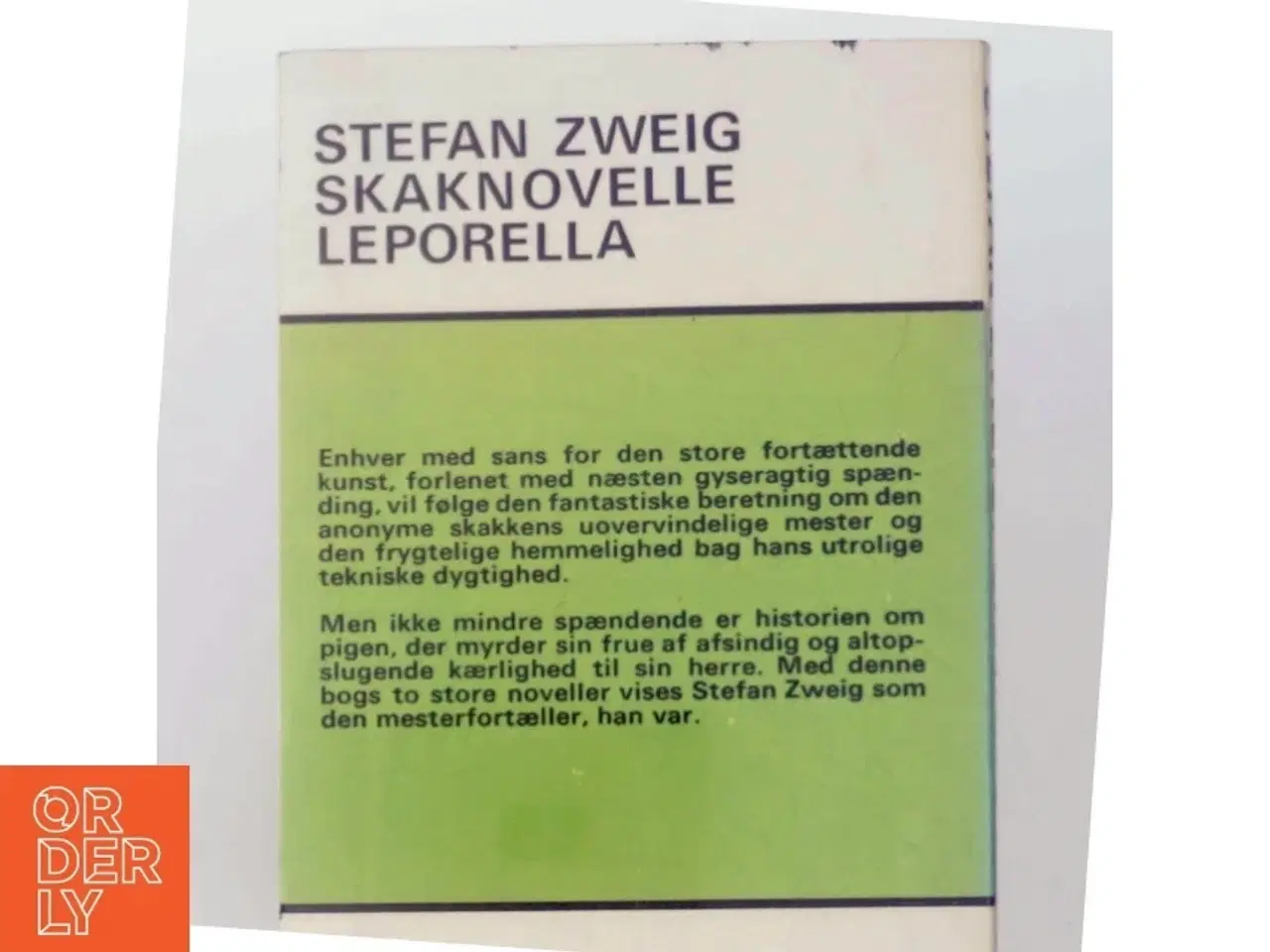 Billede 3 - Stefan Zweig: Skaknovelle fra Minerva