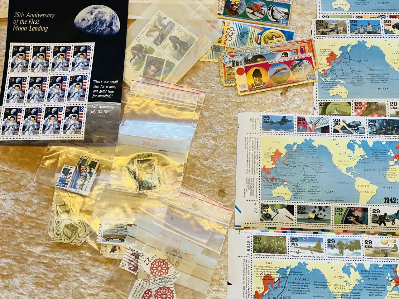 Billede 5 - Frimærkeark