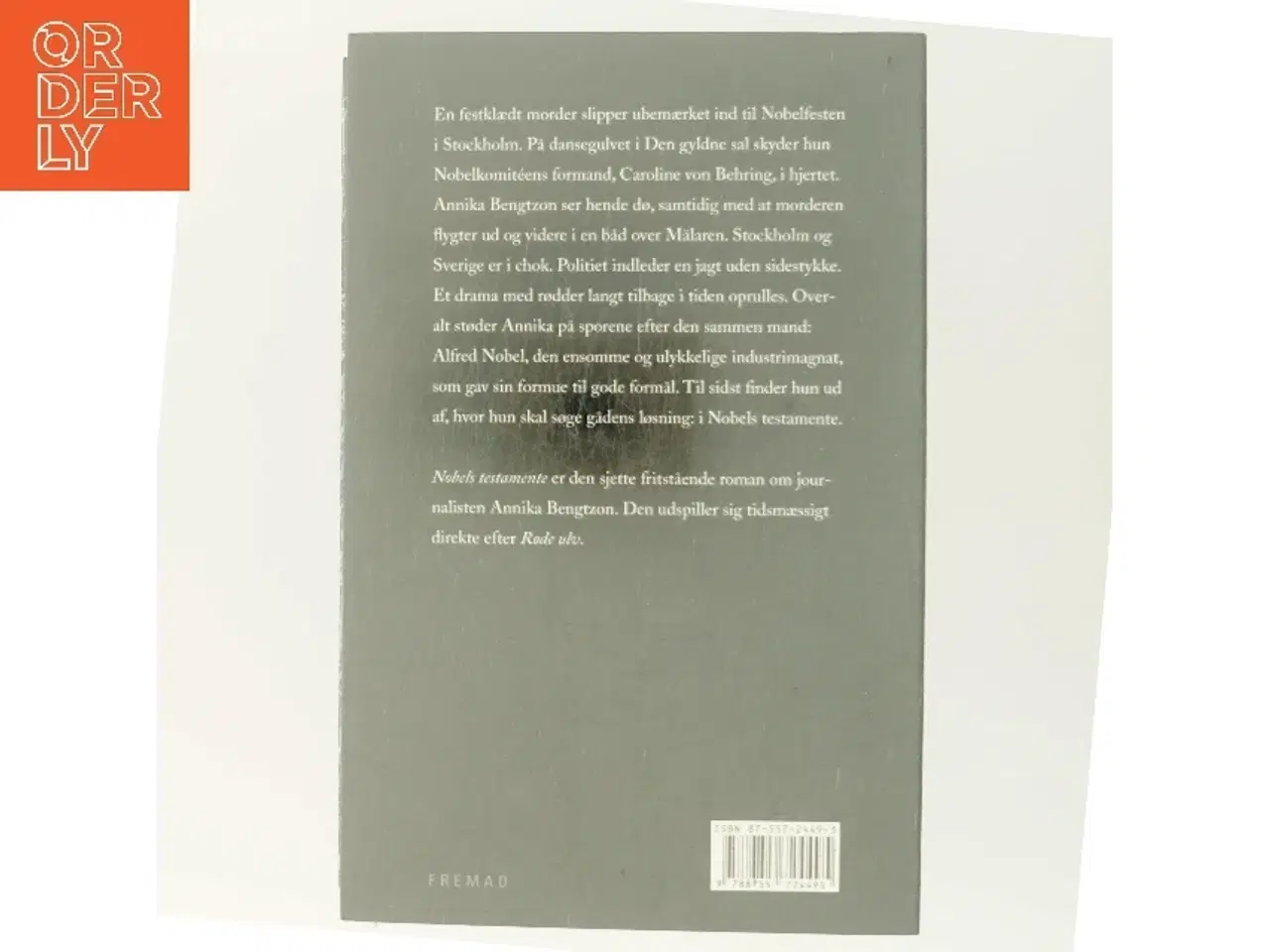 Billede 3 - Nobels testamente af Liza Marklund (Bog)