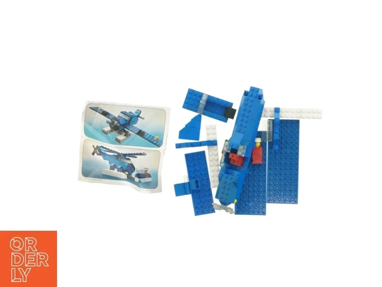 Billede 3 - LEGO Seaplane Sæt 371 fra Lego (str. Cirka 20 cm lang)