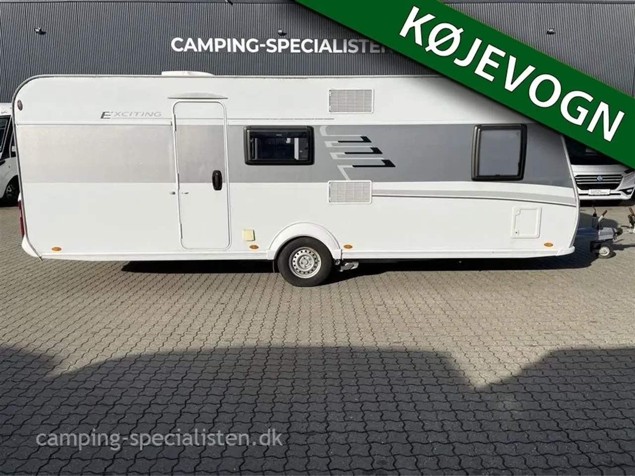 Billede 1 - 2015 - Hymer Eriba Exciting 560 FAMILIE   Pæn og velholdt familievogn - Hymer Eriba Exciting 560 fra 2015 - Kan nu opleves hos Camping-Specialisten i Silkeborg