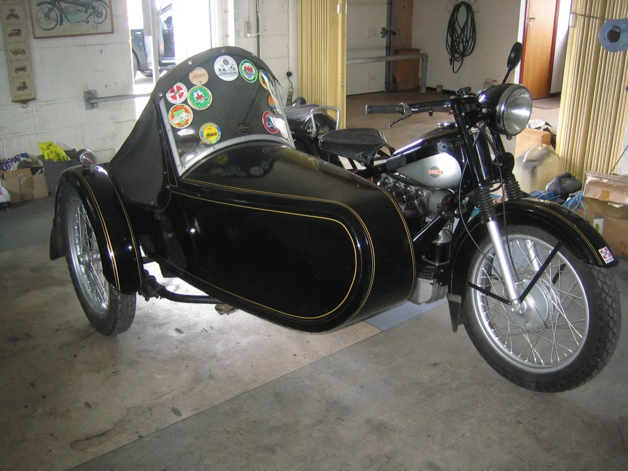 Billede 1 - Nimbus m Acap sidevogn - 1952
