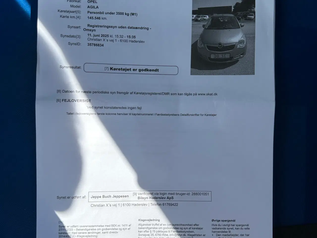 Billede 9 - Opel Agila 1.2 benzin ( nysynet ) 