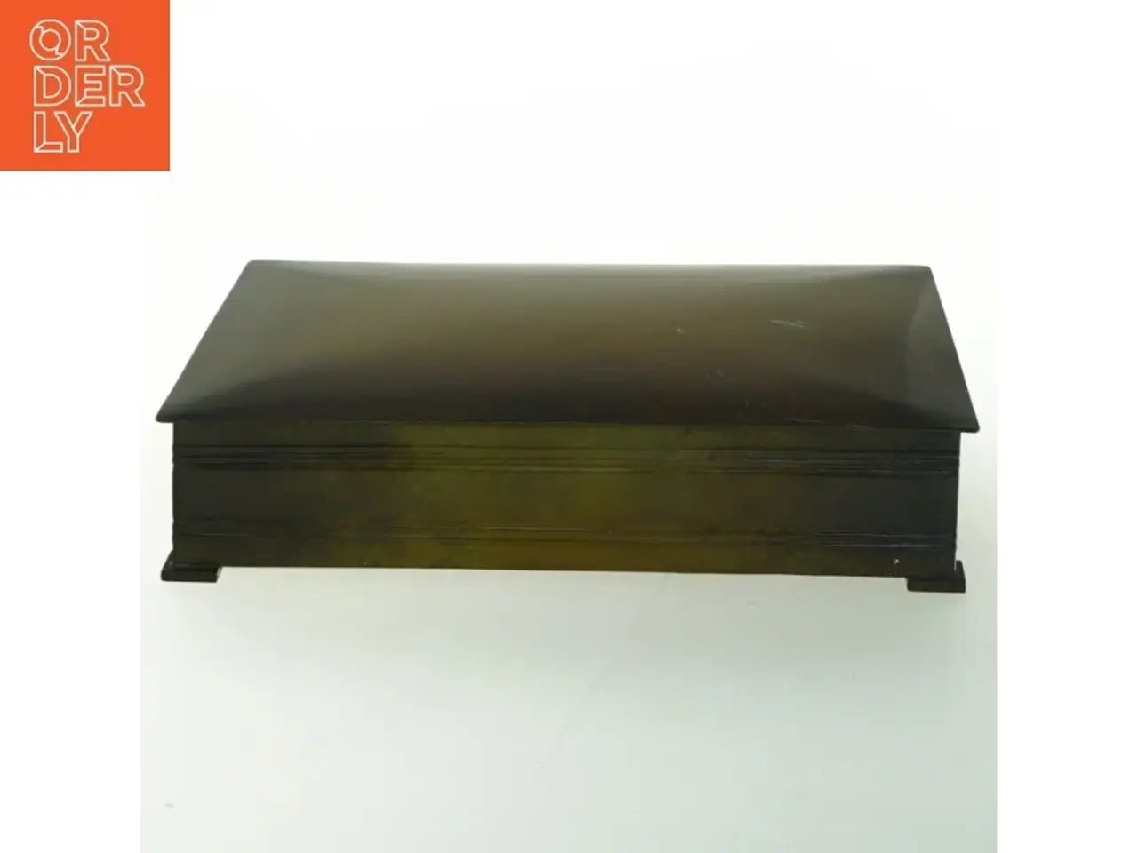 Billede 6 - Bronze æske til opbevaring (str. 20 x. 14,5 cm)