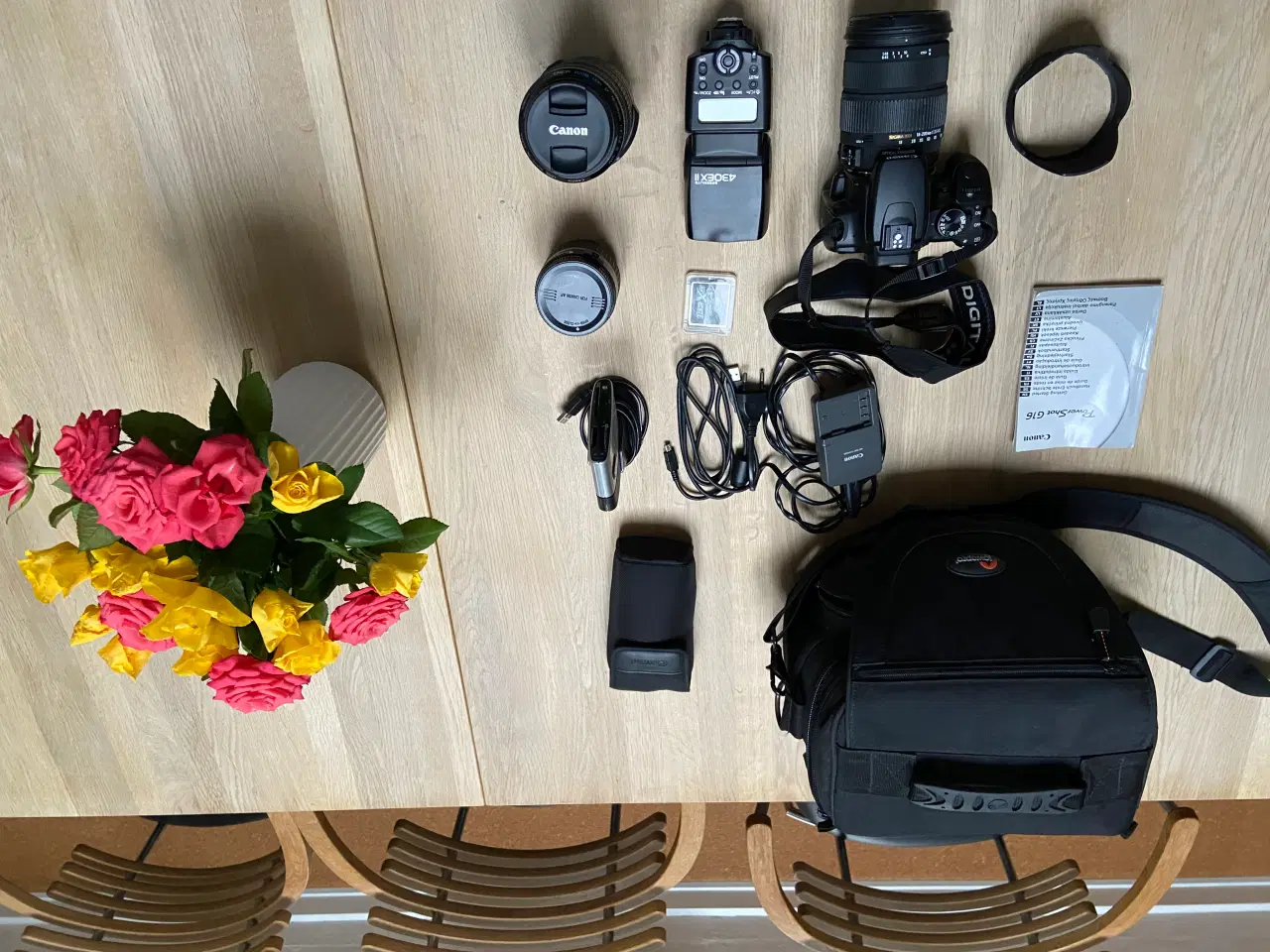 Billede 3 - Canon EOS DSLR Kamera med EF 70-300mm Objektiv og
