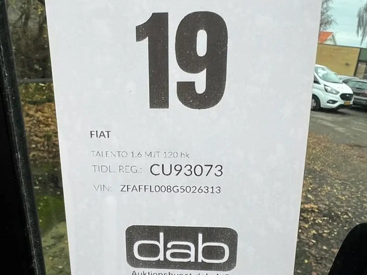 Billede 28 - Varebil FIAT TALENTO 1.6 MJT 120 hk