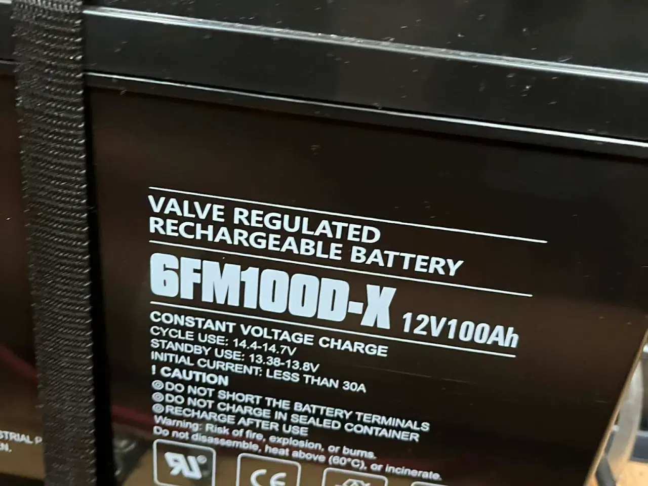 Billede 3 - Vision - 12V batteri til campingvogn eller båd