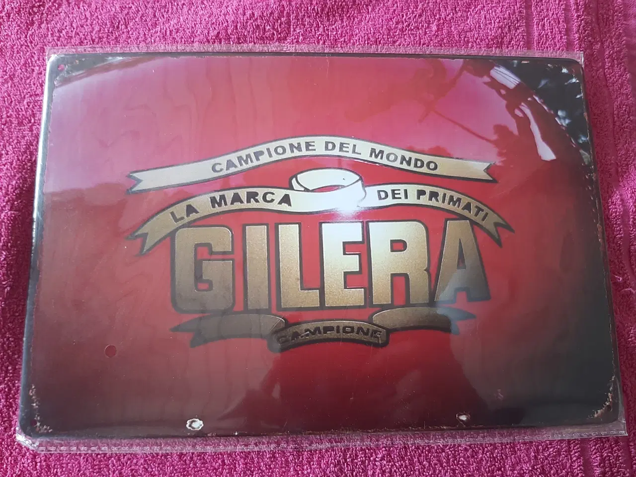Billede 1 - Gilera skilt 20x30