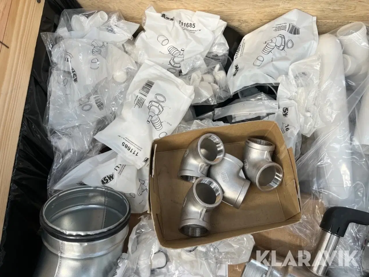 Billede 4 - Blandet lot - rør, stropper og øvrigt