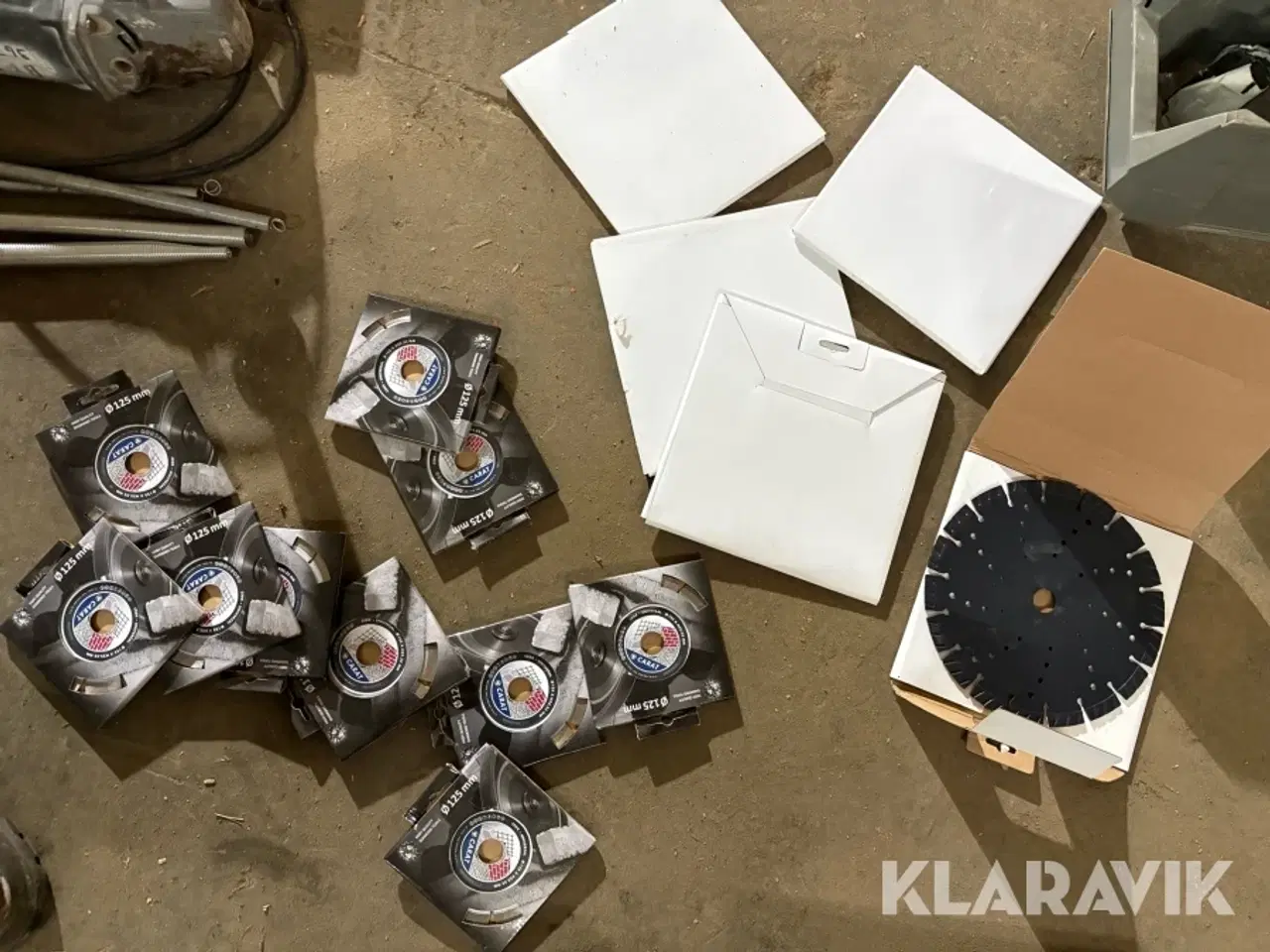 Billede 2 - Parti af diamantskiver (Ø125 mm + Ø230 mm)