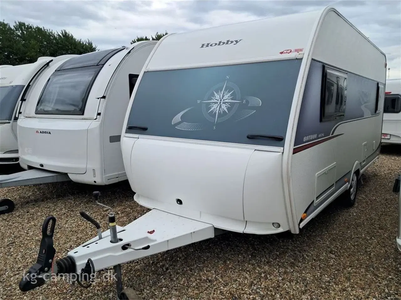 Billede 2 - 2016 - Hobby On Tour 460 HL   Smart rejsevogn med enkeltsenge, Mover og Isabella Sun Shine Plus