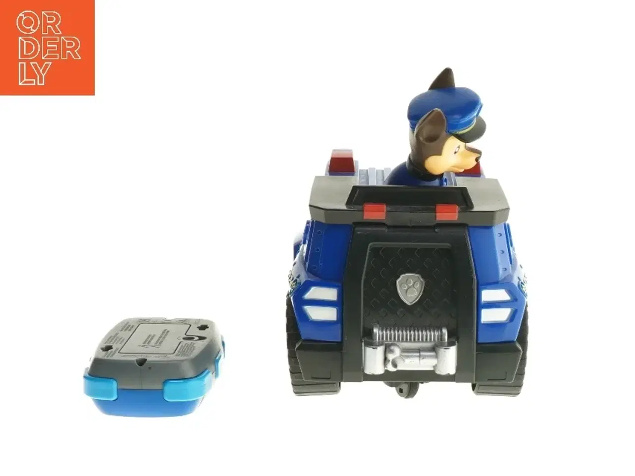 Billede 3 - Fjernstyret Paw Patrol politibil med figur  (str. 19 cm)