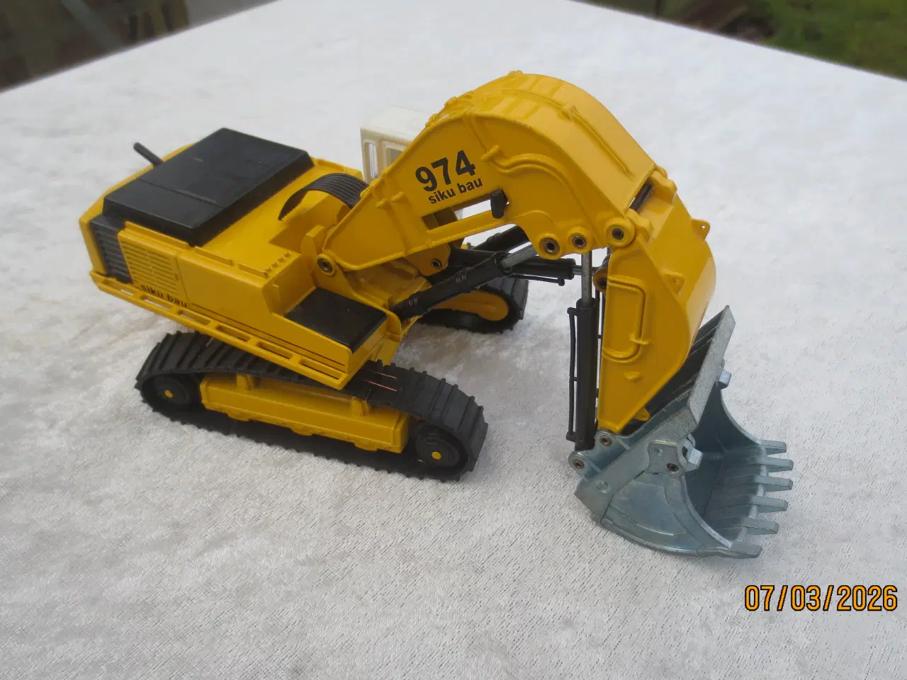 Billede 3 - 3 stk Modeltraktor Entreprenør maskiner Komatsu