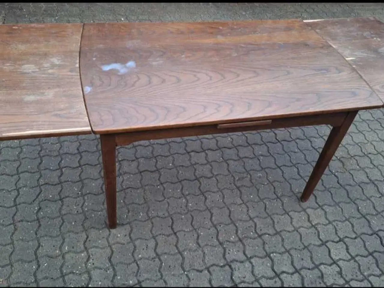 Billede 2 - Spisestuebord med hollansk udtræk