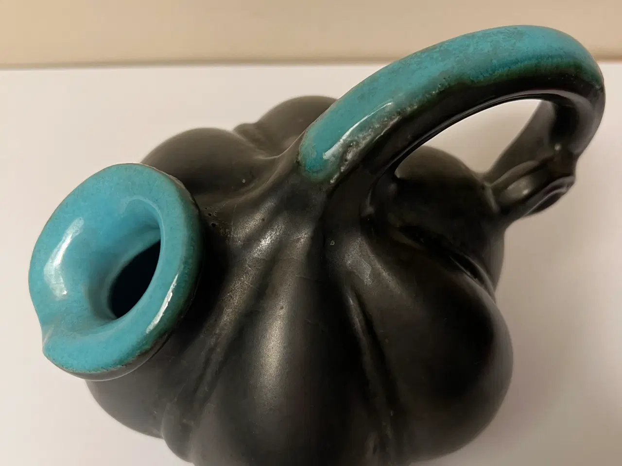 Billede 6 - Smuk Michael Andersen keramik græskar kande 