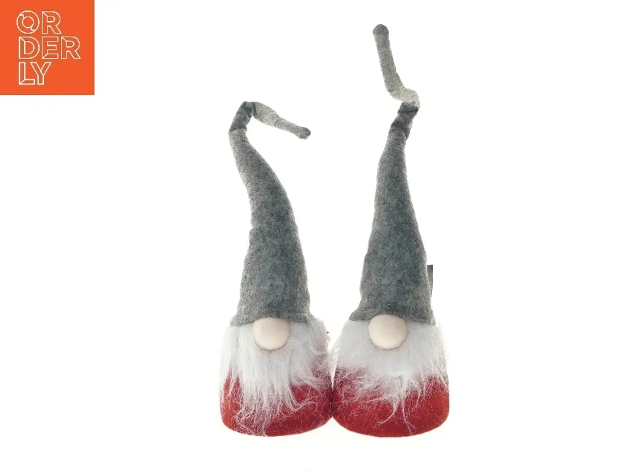 Billede 1 - Juledekoration nisser med LED fra Haahr (str. 49 cm)