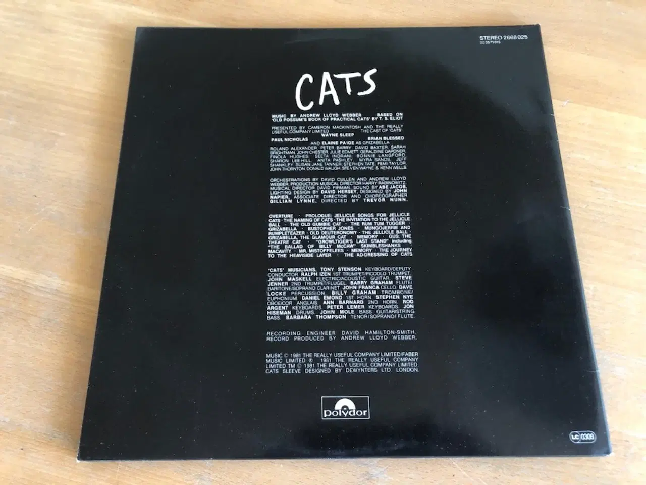 Billede 2 - Cats (2 LP)